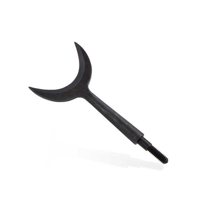 Archery Retro Arrow Broadhead 8/32 Universal Thread Carbon Steel Arrow Point Tips for Outdoor Bow and Arrow Shooting Hunting