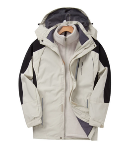 Chaqueta de Trabajo Tres en Uno, Chaqueta de Forro Polar Moderna, Sudadera con Capucha para Estudiantes Hombres - Product Image 6