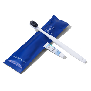 Kit d'Accueil Personnalisé pour Hôtels – Kit Dentaire Bleu Économique pour Spas - Product Image 3