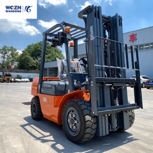 Montacargas Diésel Profesional WGZN de 3 Toneladas, Control Preciso, Montacargas Diésel para Logística - Product Image 3