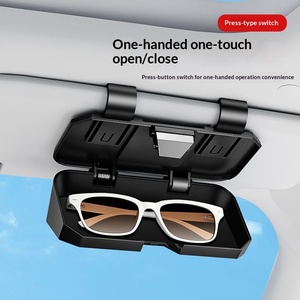 Estuche para Gafas de Coche OEM ABS Multifuncional, el Más Vendido Transfronterizo, con Clip para Visera y Almacenamiento de Gafas de Sol y Boletos - Product Image 3