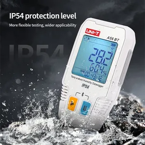 UNI-T A56 BT, Higrómetro Digital con Almacenamiento para 64000 Sets de Datos, IP54 - Product Image 1