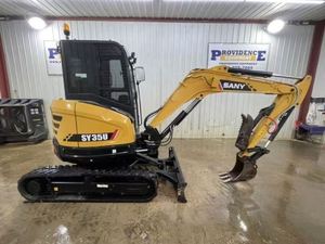 Mini-excavatrice hydraulique Sany SY35U 3t – Composants d'origine avec moteur, pompe et engrenages – Mini-machine d'occasion à prix réduit - Product Image 2