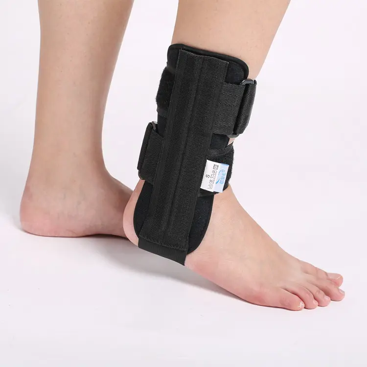 Ортопедическая опора для ног, спортивный бандаж с улучшением лодыжки и перелома голеностопа, регулируемая опора для голеностопа