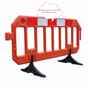 Striscia riflettente riflettente dell'emblema della barriera bianca rossa di alta qualità per la recinzione di sicurezza delle barriere