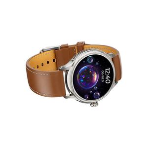 GM1 AMOLED Lederaufsehband IOS Android Herren Damen ip67 wasserdicht Sportuhr Schrittzähler Fitness-Armbanduhren - Product Image 6