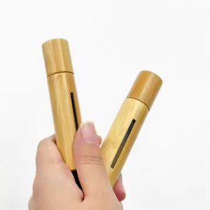Low Priced 10ml Bamboo <b>Roller</b> Bottles with Bamboo Lid for <b>Perfume</b> & Essential Oils Roll on Sealing Type for Skincare - Product Image 6