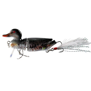 70mm 11g flotante dos secciones pesca pato Topwater señuelo - Product Image 5