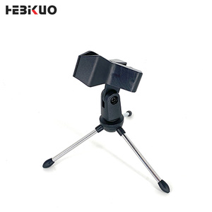 Fabrika Toptan Fiyatı ZM-04 Masaüstü Mikrofon Standı. Katlanabilir ve Kompakt, İş Seyahatleri ve Blog Kaydı için Taşınabilir - Product Image 3