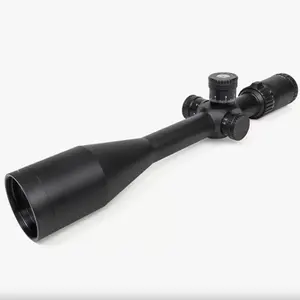 Stok 10-40x56mm ikinci odak düzlemi silah nişan dürbünü Hunter için