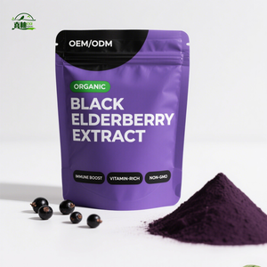 Высококачественный 100% органический экстракт черной бузины 25% антоцианов порошок - Product Image 3