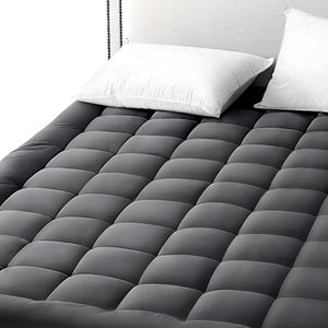 100% algodón edredón colchón almohadilla relleno <span class=keywords><strong>cama</strong></span> gruesa Protector transpirable para el hogar - Product Image 1