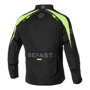 Veste moto Befast VALKYRIA CE 3 couches Noir Jaune 4XL - Product Image 3