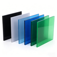 Plaque en polycarbonate anti-UV résistante aux intempéries pour serres et toitures extérieures