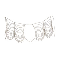 Nouvelle Chaîne de Corps Fine pour la Taille, Bijou de Ventre, Chaîne de Corps Sexy pour la Nuit, Short Creux en Strass, Chaîne de Corps Bikini pour Femme