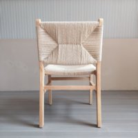 Chaises de salle à manger en bois, siège sans accoudoirs renforcé, cadre de jambe épaissi, design européen, stable, amovible pour café, restaurant, maison