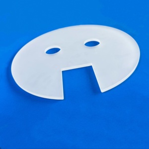 Discos Redondos de Quartzo Polido Personalizados e Discos de Vidro de Quartzo, com Opção de Furação - Product Image 3