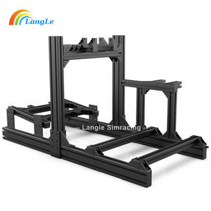 Asiento de Simulación de Carreras de Aluminio Simple y Económico 4040 4080, Cabina de Simulación de Carreras, Plataforma de Simulación de Carreras, Cabina de Simulación de Extrusión de Aluminio - Product Image 5