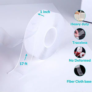 Cinta Adhesiva Nano Removible Reutilizable Lavable de Doble Cara - Product Image 3