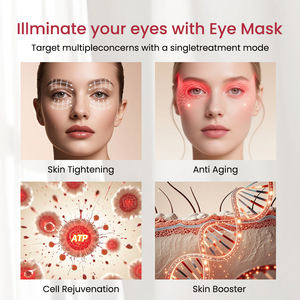 Dispositivo de Cuidado Ocular LED de Mano Seguro, Antienvejecimiento, Anti-Hinchazón, Ojeras, Máscara de Terapia Ocular con Luz Roja Profunda, Recargable - Product Image 2