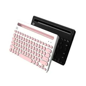 Лучшая Беспроводная мини-клавиатура с Bluetooth IK3381 2,4G, мультимедийное оборудование, клавиатура для ноутбука и компьютера