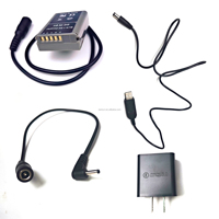 Kabel Adaptor Daya Ke PS-BLN1 DC Coupler PS- BLN-1 Baterai Dummy untuk OM-D E-M5 II 2 E-M1 PEN E-P5 Kamera Digital