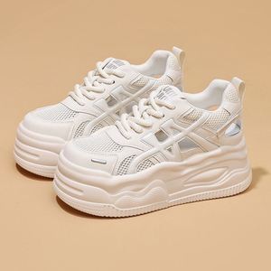 Zapatillas Deportivas Casuales con Suela Gruesa y Malla Perforada Transpirable, Versátiles, Primavera-Verano 2026, Nueva Llegada, para Mujer - Product Image 4
