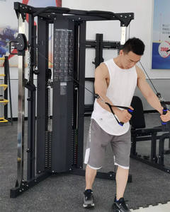 Entraîneur de gymnastique Commercial, équipement de <span class=keywords><strong>Fitness</strong></span>, Machine professionnelle multifonctionnelle à double poulie réglable - Product Image 6