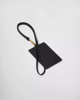 Porte-badge personnalisé en cuir Saffiano de designer Mount Yanzhi avec cordon RFID, étui pour passeport et cartes de crédit, idéal pour le bureau et le travail