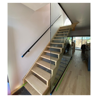 Panneaux d'escalier à double face découpés au laser avec motif confettis, inserts d'escalier en acrylique transparent à effet de bloc flottant