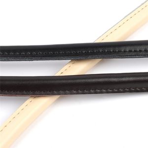 תיק עור לכה עור לבן עם רצועת כתף עם רצועת כתף סמרת תיק אבזם תיק פו רצועות 48 ס "מ החלפת תיק ידית - Product Image 6