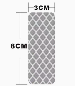 Adesivi Riflettenti di Grado Diamante con Motivo a Reticolo per <span class=keywords><strong>Auto</strong></span> e Moto, Strisce Adesive per Coprire Graffi sui Fari Posteriori - Product Image 5