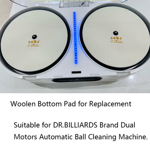 Dr. Billiards – <span class=keywords><strong>Tapis</strong></span> <span class=keywords><strong>de</strong></span> base en laine pour machine <span class=keywords><strong>de</strong></span> nettoyage automatique <span class=keywords><strong>de</strong></span> billes à double moteur, compatible <span class=keywords><strong>billard</strong></span> et snooker - Product Image 2
