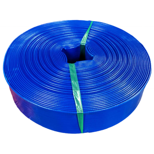 <span class=keywords><strong>50m</strong></span> 3 pouces 10Bar Pvc Layflat Décharge Construction Drainage Tuyau D'eau Tuyau - Product Image 1