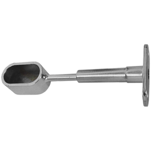 PORTA TUBOS LADO OVALADO CERRADO 15x30mm-Latón - Product Image 1