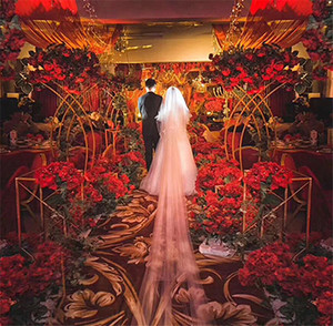 ที่วางกลางโต๊ะทำจากโลหะสีทองสุดหรูแบบโมเดิร์นหรูหราสง่างามอุปกรณ์ตกแต่งทางเดินทางเดิน - Product Image 6