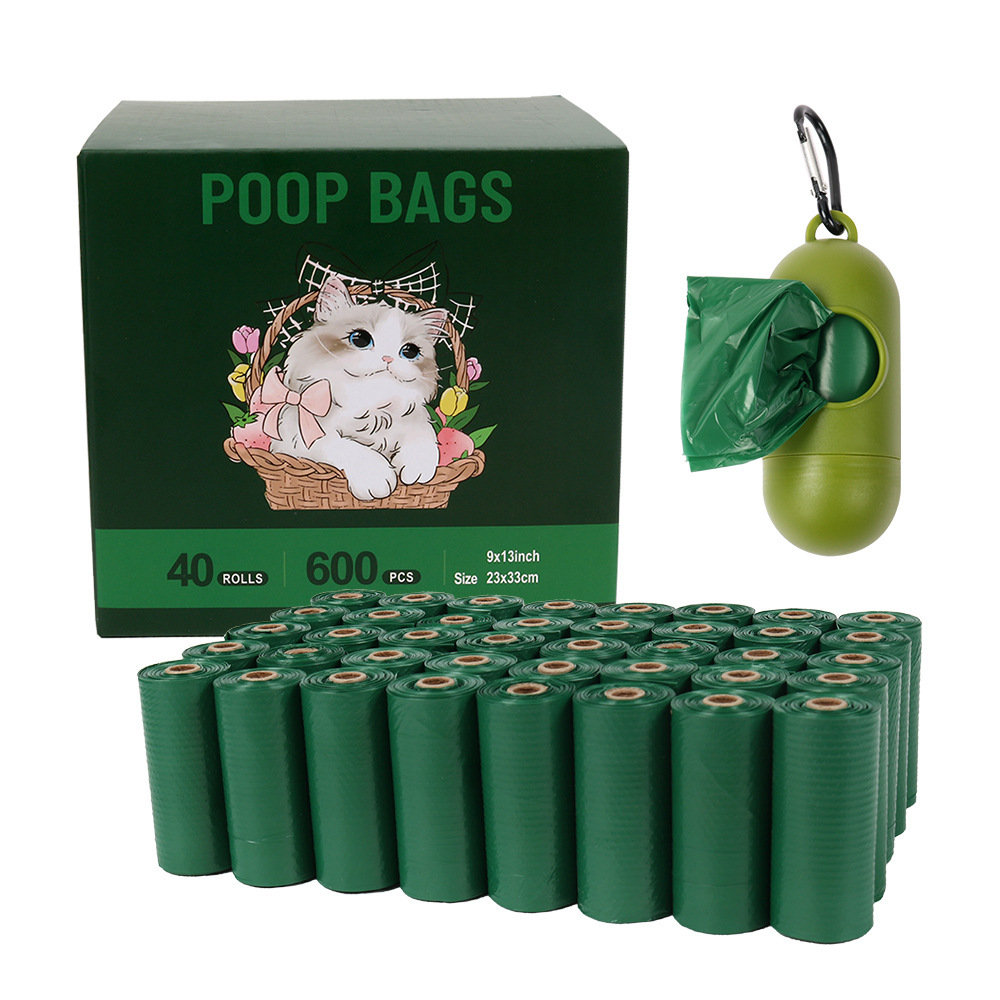 40 rouleaux + 1 distributeur de capsules/boîte pour chat