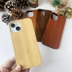Natural Blank Wooden Case For IPhone 14 Pro Max Luxury Bamboo Wood Phone Case For IPhone 13 Pro Max XS Engraving Wood Phone Case
