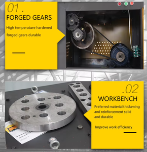 Máquina dobladora de pasamanos 40 de acero inoxidable, para fabricación de escaleras y muebles - Product Image 3