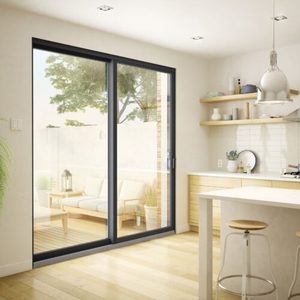 <span class=keywords><strong>Puertas</strong></span> Corredizas de Aleación de Aluminio Insonorizadas e Impermeables de Estilo Posmoderno <span class=keywords><strong>para</strong></span> Dormitorio, Cocina, Baño y Uso en Exteriores - Product Image 5
