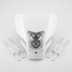 Phare avant à LED pour moto avec 4 lentilles pour Yamaha Suzuki Kawasaki Motocross et pour les motos tout-terrain <span class=keywords><strong>CRF450L</strong></span>/CRF450XR - Product Image 2