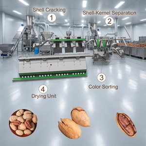 Pecan Nut Kill Green Unit Processing Machine Línea de producción - Product Image 1