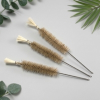 Brosse de nettoyage miniature en nylon, certifiée CE, prix abordable, torsadée, flexible, longue, spirale, matériau écologique pour brosse à tube