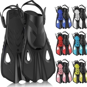 Aletas de Buceo Profesionales, Aletas de Entrenamiento de Natación Ajustables, Material PP Duro, Uso para Adultos - Product Image 2