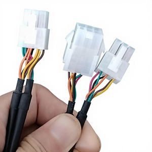 Кабель-удлинитель Molex 4.2 мм, 6 контактов, штекер-гнездо, 39013060 MDB, для валидатора монет, торгового автомата, жгут проводов, изоляция - Product Image 1