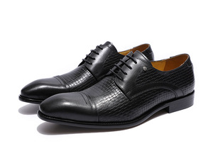 Zapatos de Cuero de Moda para Hombre, Mocasines Italianos de Cuero, Zapatos Derby con Flecha para Hombre - Product Image 6