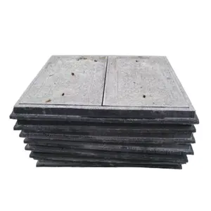 Anti-theft Square Composite Grated Drain Cover FRP Wearing Resistant Sidewalk Drain Manhole Cover