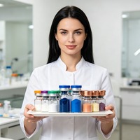 99% Bubuk Glutathione Kemurnian Tinggi Bahan Baku Kosmetik untuk Produsen Bahan Kimia Perawatan Rambut Grosir 1000mg