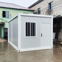 Bureau préfabriqué en conteneur modulaire sur le terrain préfabriqué de luxe 20 pieds 40 pieds magasin vivant
