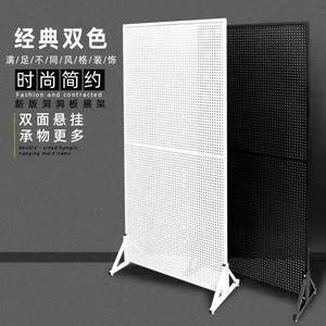 Pegboard <b>Shelf</b> Double Sided Hanging Storage Rack For Jewelry Phone Accessories Tools Living Room Display Stand - Product Image 1